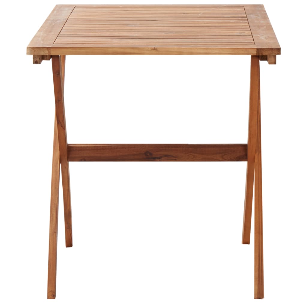 Gartentisch 110 x 67 x 74 cm Massivholz Akazie